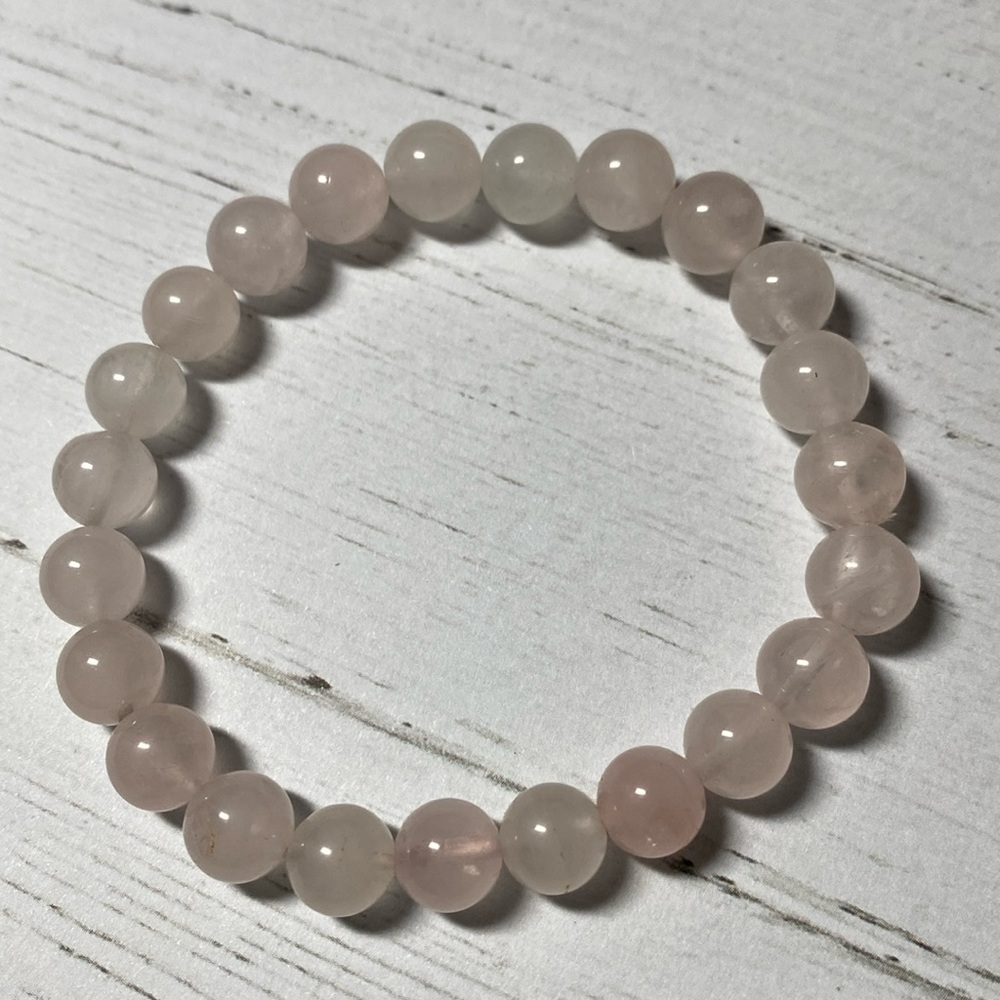 Rose Quartz Stretch Bracelet